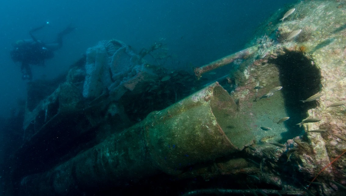Diving in the Outer banks