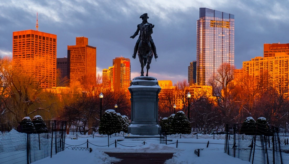 Winter in Massachusetts