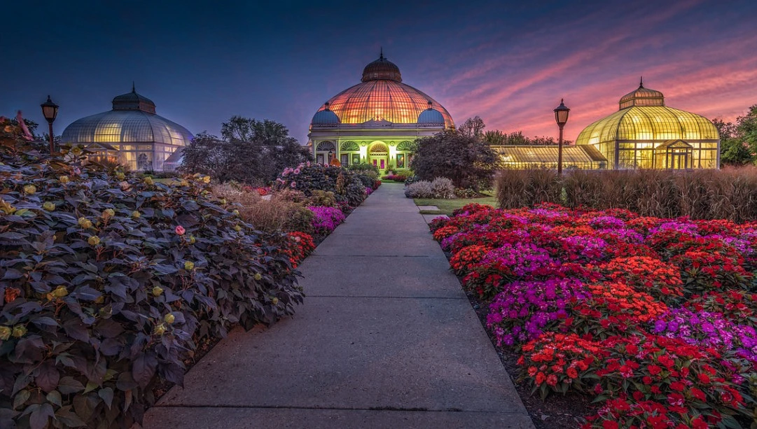 Botanical garden in New York