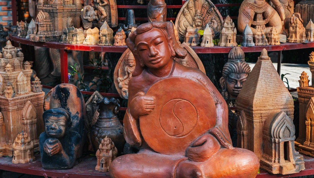 A handcrafted souvenir