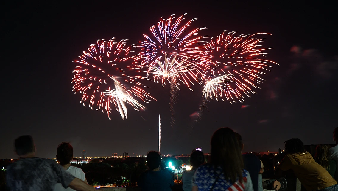 4th of July fireworks